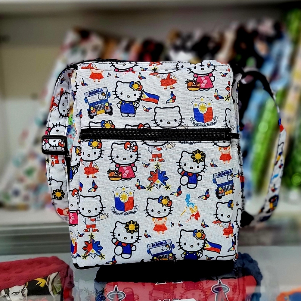 HELLO KITTY PHILIPPINES SUN AND STARS FILIPINO THEME CROSSBODY SHOULDER BAG